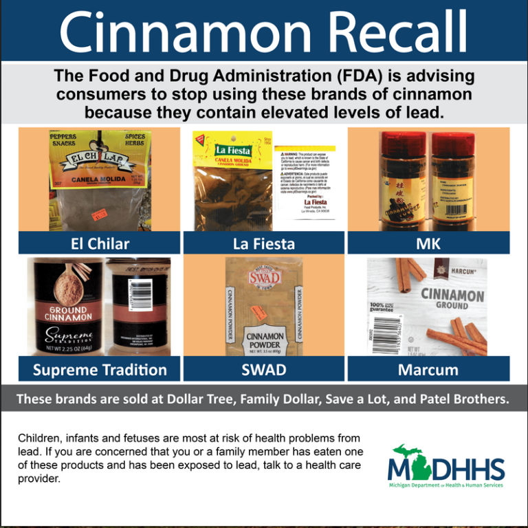 Ground Cinnamon Recall 2024 Date Ronda Chrystal