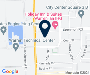 Directions to 1 City Square, Warren, MI, USA