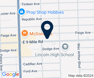 Directions to 8207 E 9 Mile Rd, Warren, MI 48089, USA