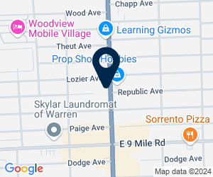 Directions to 23345 Van Dyke Avenue, Warren, MI, USA